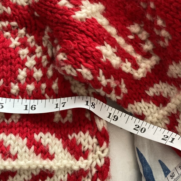 Vintage NORDSTROM hand knit marine sweater S - Picture 5 of 8